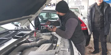 Olumsuz hava şartları sanayi esnafının yüzünü güldürdü