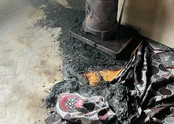 1,5 yaşındaki çocuk dumandan zehirlendi