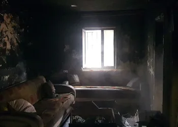 Müstakil evde çıkan yangın korkuttu