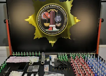 Kadına şiddet ihbarından uyuşturucu ticareti çıktı