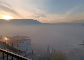 Milas’ta sis etkili oldu