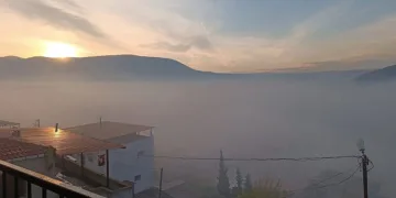 Milas’ta sis etkili oldu