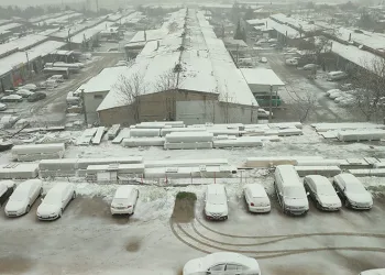 Keşan’da kar yağışı başladı