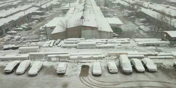 Keşan’da kar yağışı başladı