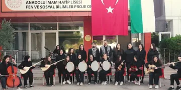 Filistinli çocuklar için söylediler