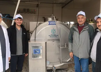 Yüzde 50 hibeli soğuk süt tankı