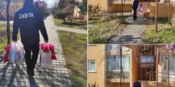 Yaşlı kadına zabıtadan yardım eli