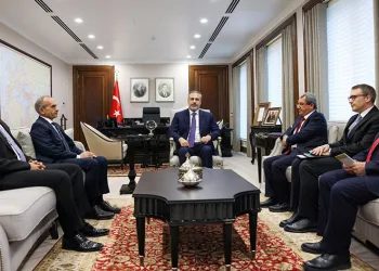 Bakan Fidan Başkan Turan’ı ağırladı