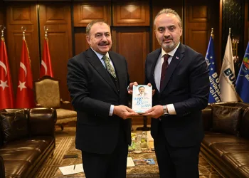 Eski Bakan Eroğlu’ndan Başkan Aktaş’a ziyaret
