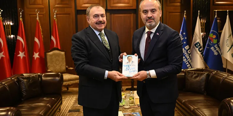 Eski Bakan Eroğlu’ndan Başkan Aktaş’a ziyaret