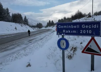 Geminbeli Geçiti görsel şölen oluşturdu