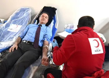 ESKİ personelinden kan bağışı