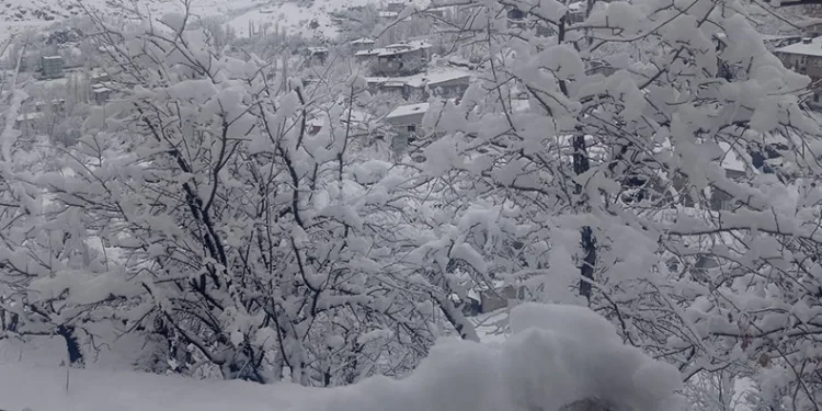 Hakkari kar hapsinde