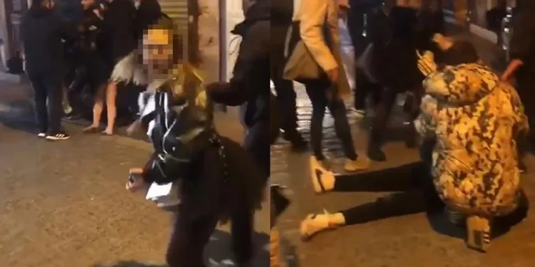 Beyoğlu’nda satırlı “kız arkadaşıma baktın” kavgası