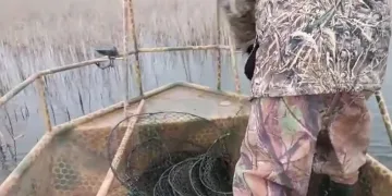 Karamık Gölüne bırakılan pinterler toplandı