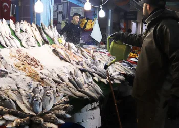 Hava şartları balık tezgahlarını etkiledi