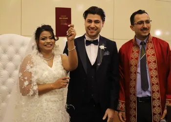 Hindistan’dan Gaziantep’e uzanan aşk hikayesi