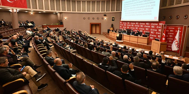 BTSO’da yılın ilk meclis toplantısı