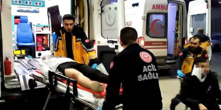 Bursa’da zabıta aracı ile motosiklet çarpıştı