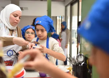 Minik aşçılar iş başında