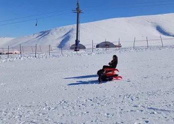 Abalı Kayak Merkezi’nde sezon açıldı