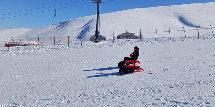 Abalı Kayak Merkezi’nde sezon açıldı