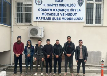 Göçmen şahıslar polis ekipleri tarafından yakalandı