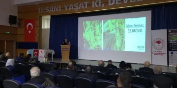 Pazaryeri’nde çiftçilere tarımsal desteklemeler anlatıldı