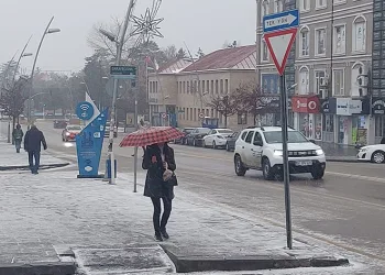 Erzurum’da kar yağışı etkili oluyor