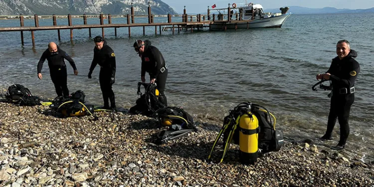 Deniz dibinde ekimler başladı