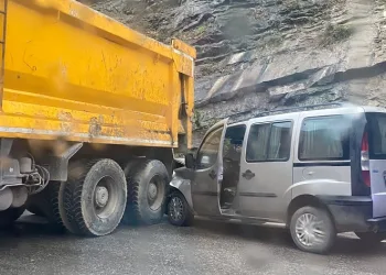 Zonguldak’ta trafik kazası: 1 yaralı