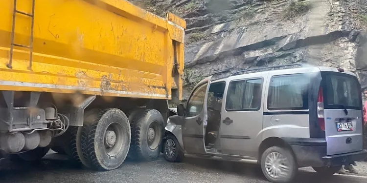 Zonguldak’ta trafik kazası: 1 yaralı
