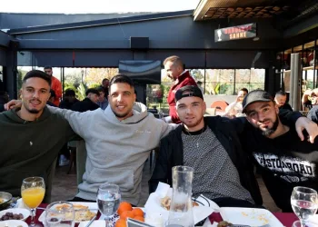 Alanyasporlu futbolcular, Alanya protokolü ve kulüp yöneticileriyle kahvaltıda buluştu