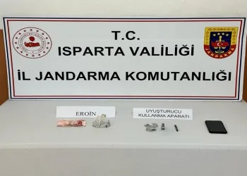 Isparta’da uyuşturucu operasyonu