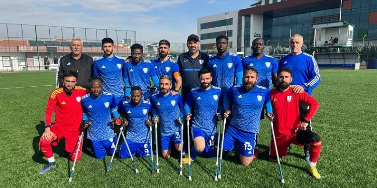 Şahinbey Ampute Futbol Takımı Konya deplasmanından galibiyetle döndü 4-0