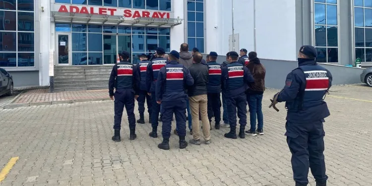 5 firari hükümlü yakalanarak tutuklandı