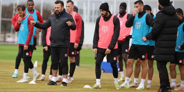 Sivasspor Kayserispor maçına hazırlanıyor