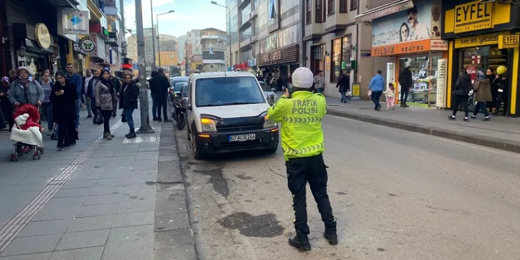 Ekipler gelişi güzel parklara izin vermedi