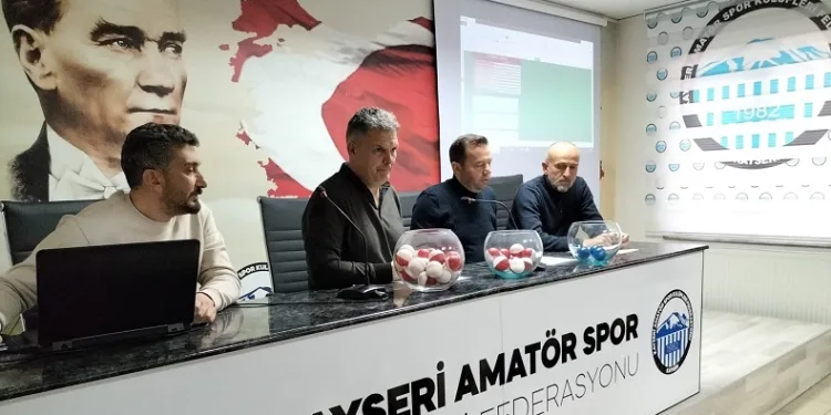 Kayseri U17 Ligi fikstür çekimi yapıldı