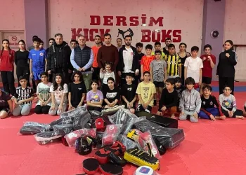 Tunceli’nin başarılı kulübüne yurt dışından malzeme desteği