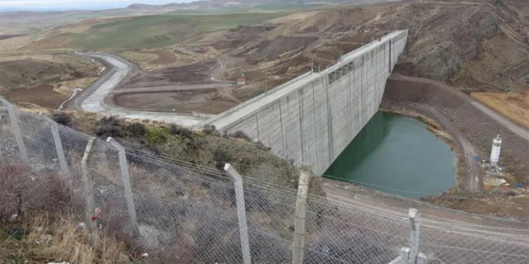Yozgat’ta İnandık Barajı’nda sona gelindi