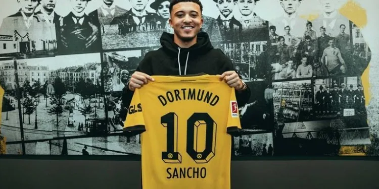 Jadon Sancho, yeniden Borussia Dortmund’da