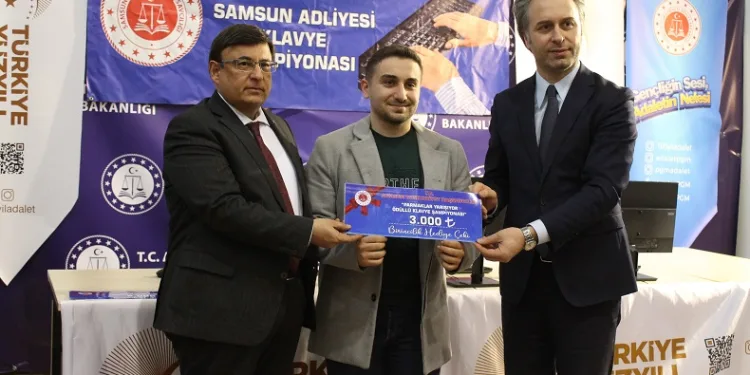 Parmaklar yarıştı, kazananlar ödüllerini aldı