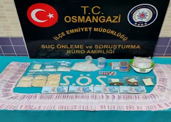 Bursa’da uyuşturucu operasyonu