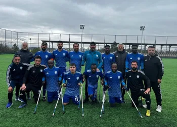 Şahinbey Ampute Futbol Takımından farklı skor 11-1