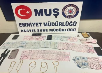 Muş’ta sahte altın operasyonu