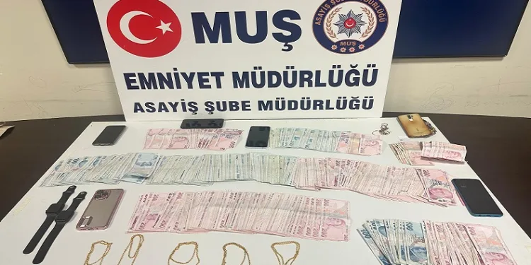 Muş’ta sahte altın operasyonu