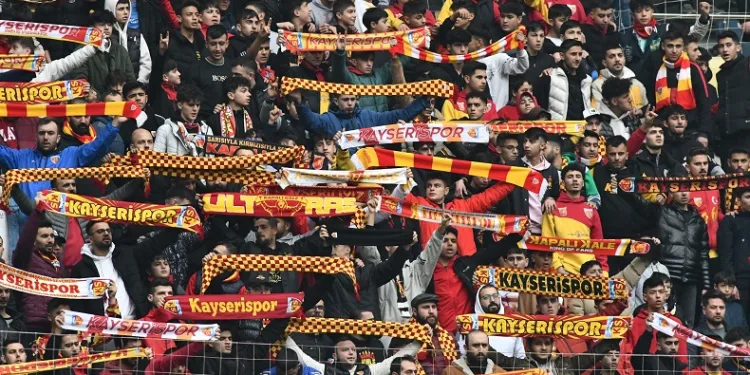 Kayserispor 78 bin 685 taraftara oynadı