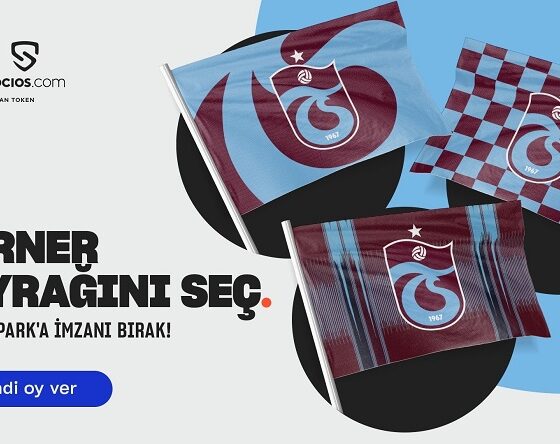Trabzonspor'un korner bayrağını taraftarlar seçecek