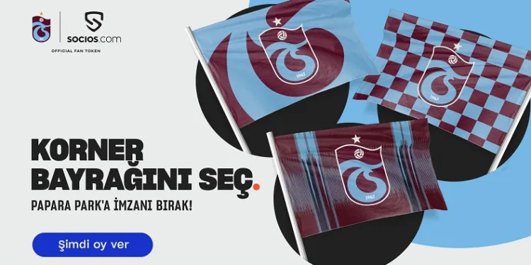 Trabzonspor’un korner bayrağını taraftarlar seçecek